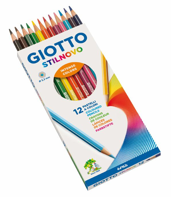 9025-256500 12 Farbstifte Giotto Stilnovo 