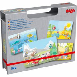 0219-306279 Magnetspiel-Box Welt der Tiere