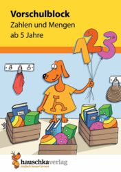 0286-0627 Vorschulblock - Zahlen und Men