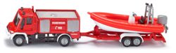 1156-10163600000 SIKU Unimog Feuerwehr mit Boot