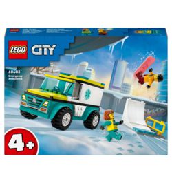 1731-10060403 LEGO City Rettungswagen und Sn