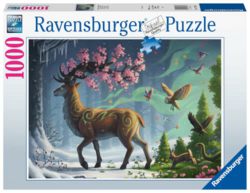 1731-60017385 Puzzle Der Hirsch als Frühling