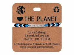7047-62131 Recycling Armband LOVE THE PLA