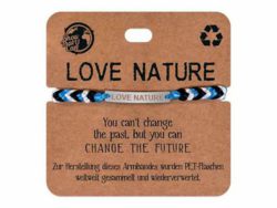 7047-62132 Recycling Armband LOVE NATURE 
