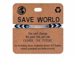 7047-62141 Recycling Armband SAVE WORLD (