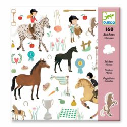 9008-DJ08881 Djeco Sticker Horses  
