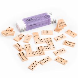 9163-4001 Zirben Domino Doppel 6er  