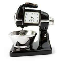 9996-99026 Siva Clock Food Mixer schwarz 