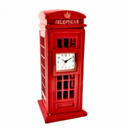 9996-99078 Siva Clock Telephone Box      